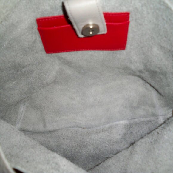 Hammitt Tom Gray Pebbled Leather Handbag with Gunmetal Hardware $525, EUC!! - Picture 7 of 7